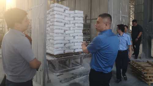 山河集團河南分公司領導參觀考察新潔源